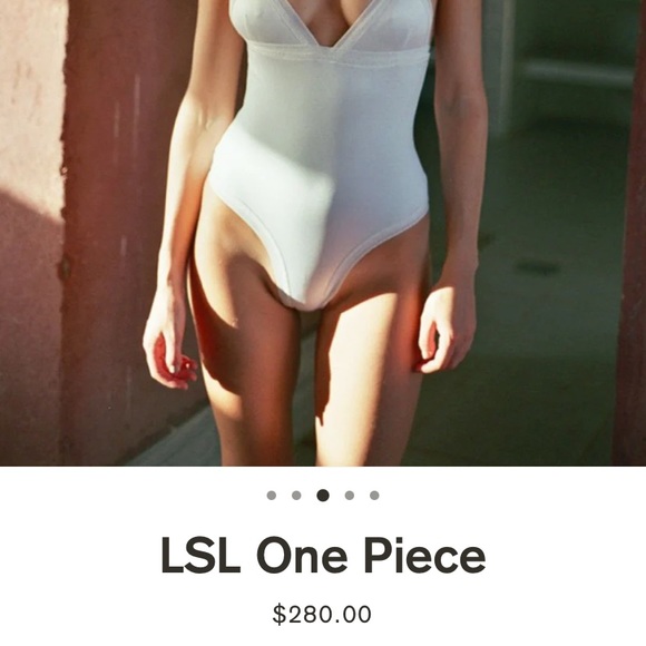 Striped Leah Shlaer Swimsuit - Picture 4 of 4